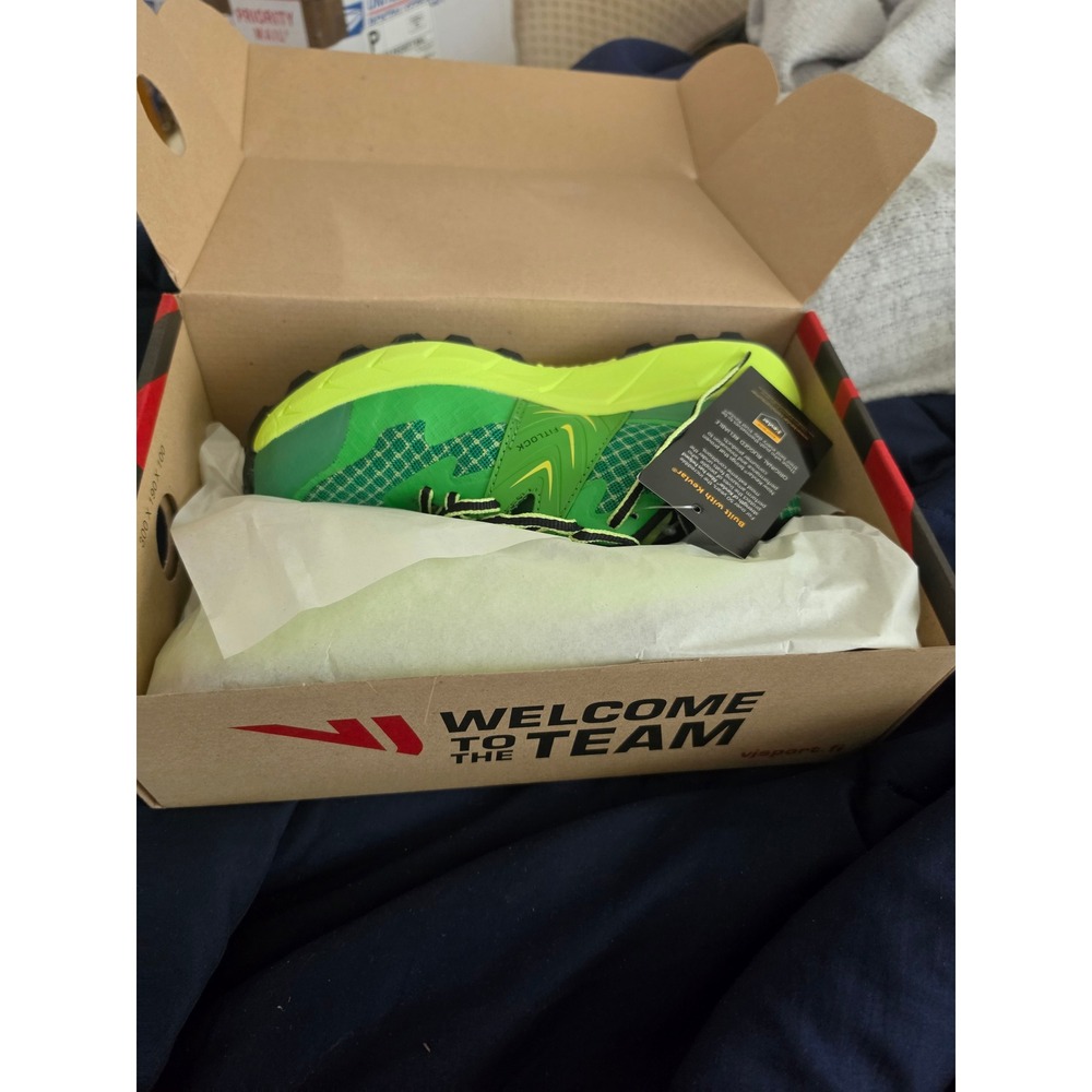 VJ Ultra Trail Running Shoes Green Lime Kevlar Grip Womens 7.5‎ Mens 6 NEW